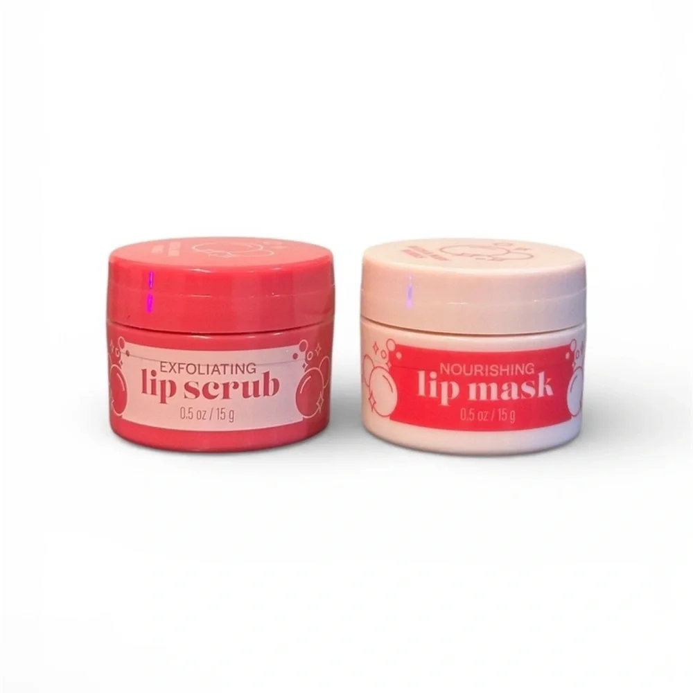 Bath & Body Works Champagne Toast Lip Scrub & Lip Mask Set – New